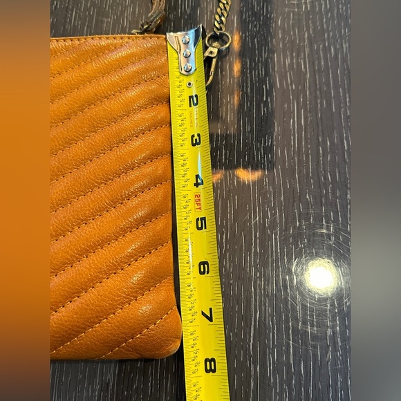 Pratesi Italy leather wristlet bag pouch cross body curio color - Picture 12 of 13